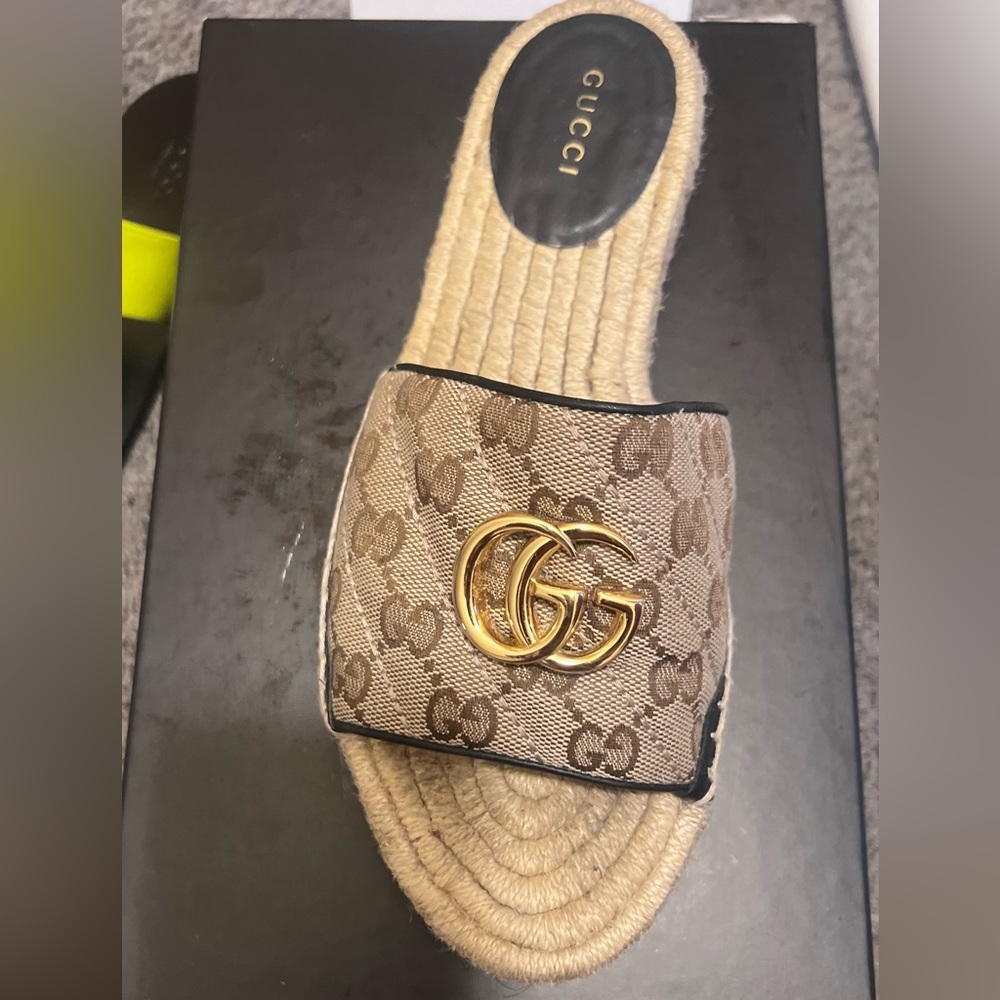 COPY - Gucci espadrille sandals authentic